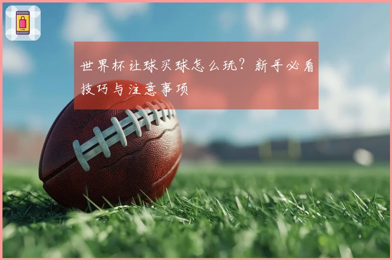 世界杯让球买球怎么玩？新手必看技巧与注意事项