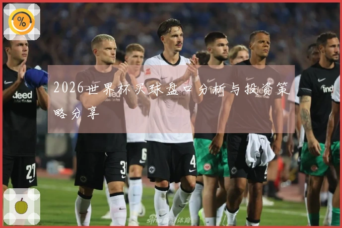 2026世界杯买球盘口分析与投资策略分享