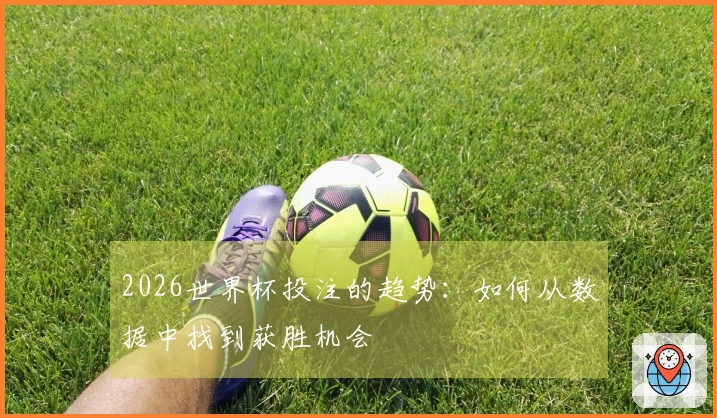 2026世界杯投注的趋势：如何从数据中找到获胜机会